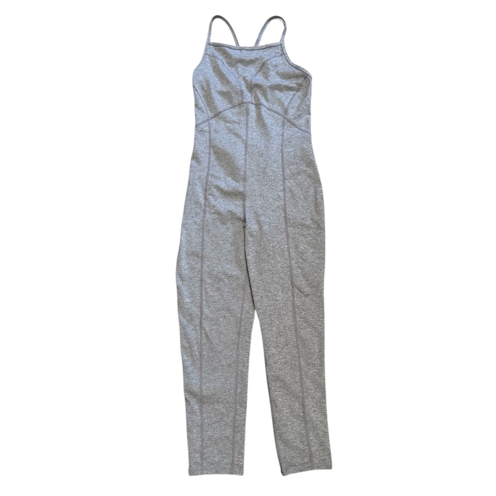 Free People FP Movement Gray Ashford Side To Side Onesie - Picture 4 of 9